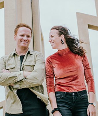 Foto van Jafeth en Sifra Bekx van de band InSalvation