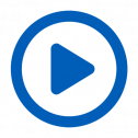 Icoon van een play-button.