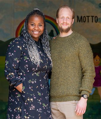 Compassion-ambassadeurs Giselle en Darrell.