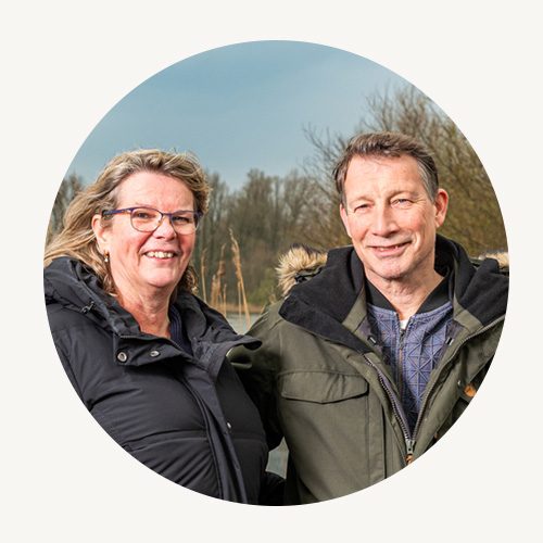 Sponsors Adrie en Ellis van der Have.