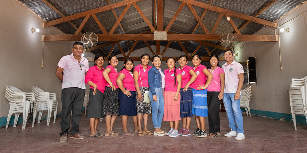 Medewerkers van een Compassion-project in Peru.